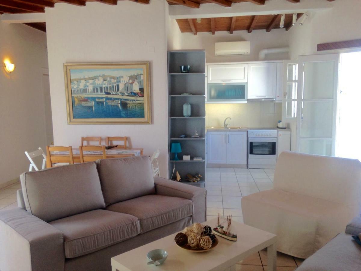 Magical Ornos! Beach House!Beach 1' Walk-Mykonos Town 2Km מראה חיצוני תמונה