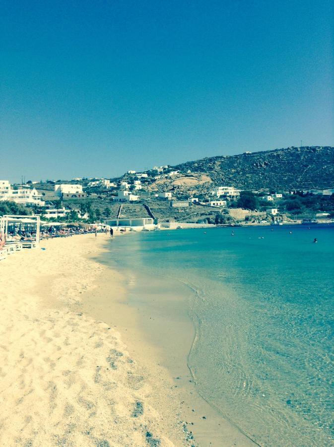 Magical Ornos! Beach House!Beach 1' Walk-Mykonos Town 2Km מראה חיצוני תמונה