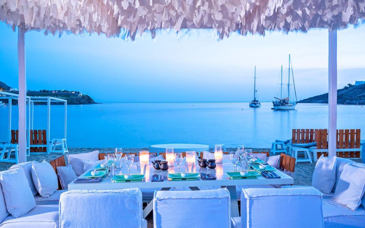 Magical Ornos! Beach House!Beach 1' Walk-Mykonos Town 2Km מראה חיצוני תמונה