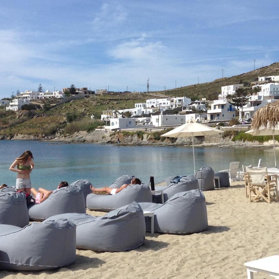 Magical Ornos! Beach House!Beach 1' Walk-Mykonos Town 2Km מראה חיצוני תמונה