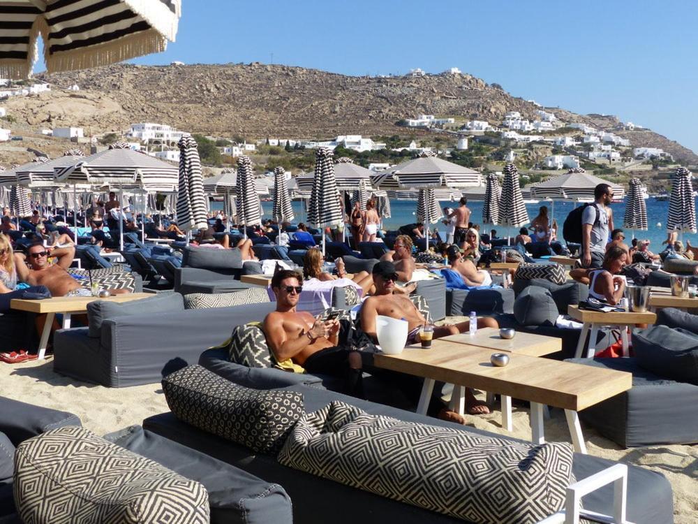 Magical Ornos! Beach House!Beach 1' Walk-Mykonos Town 2Km מראה חיצוני תמונה
